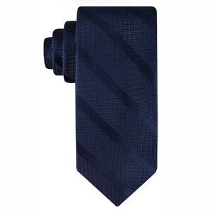 Tommy Hilfiger 51% Silk Solid Textured Stripe Tie